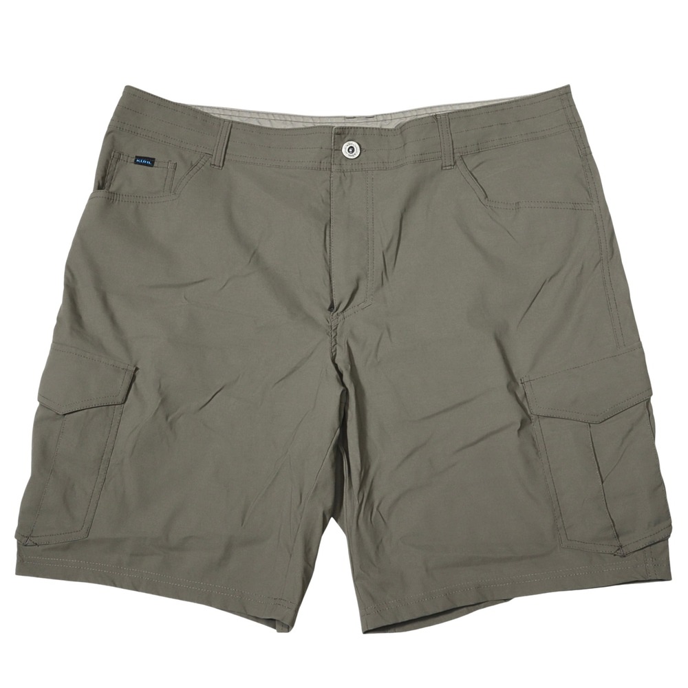 Kuhl Cargo Shorts Mens 40 Green Renegade Hiking Outdoor Casual Utility